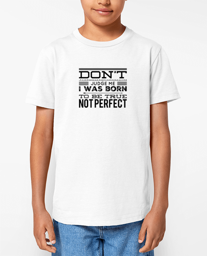 T-shirt Enfant Don't judge me Par Les Caprices de Filles