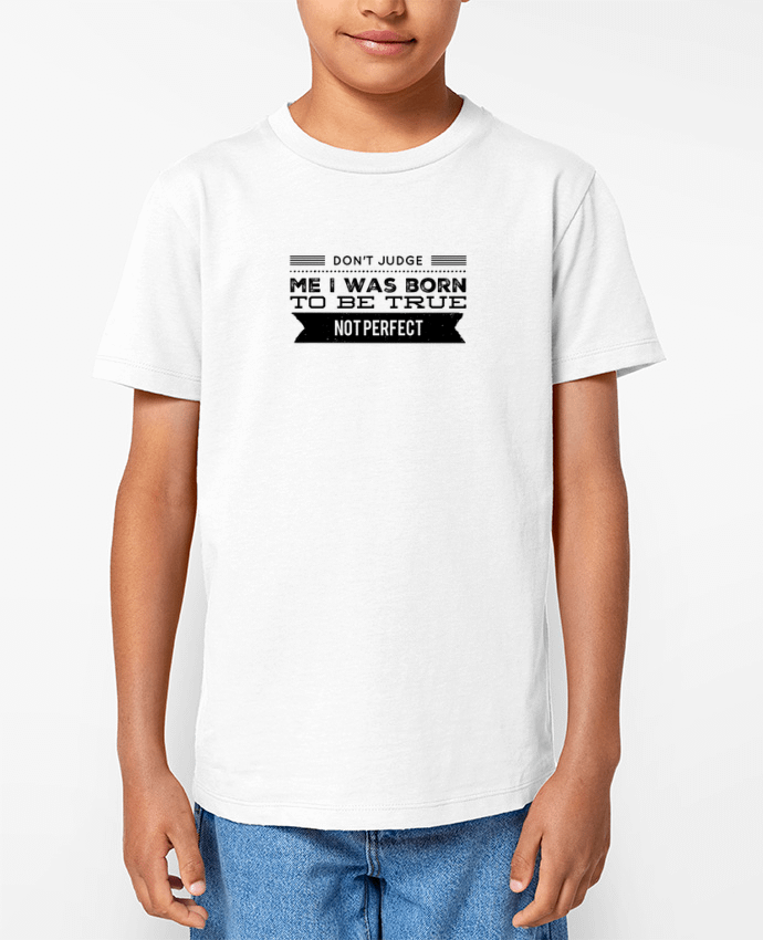 T-shirt Enfant Don't judge me Par Les Caprices de Filles