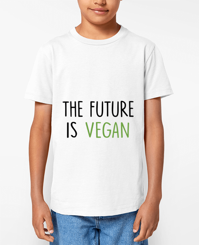 T-shirt Enfant The future is vegan Par Bichette