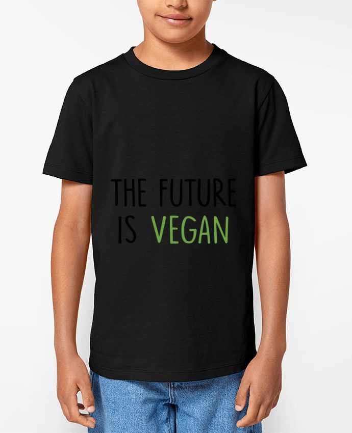 T-shirt Enfant The future is vegan Par Bichette