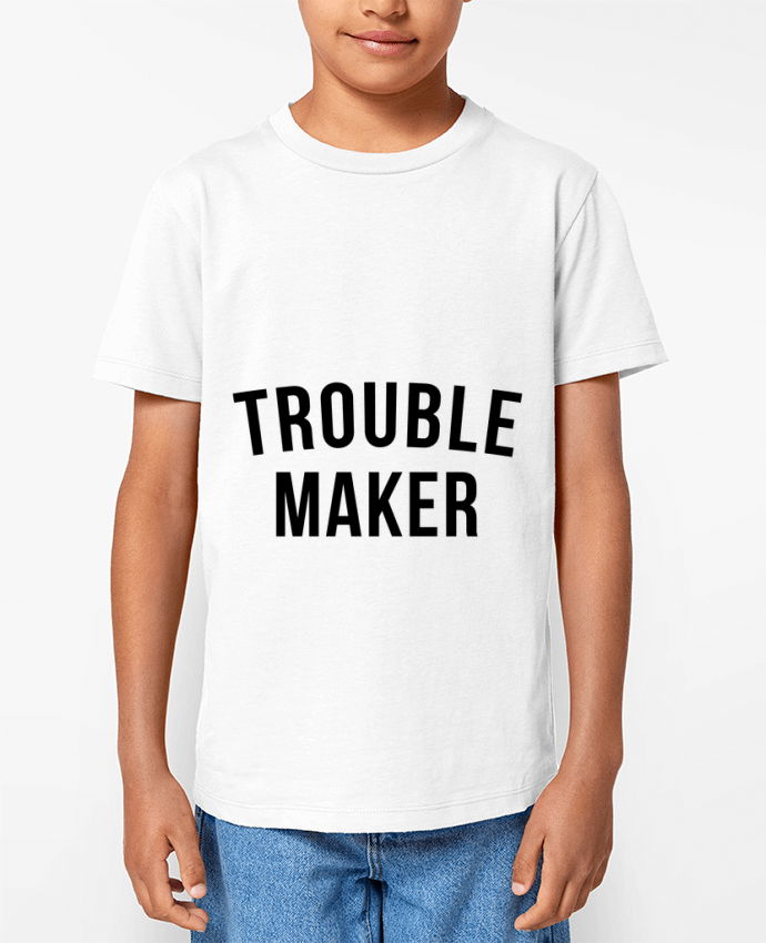 T-shirt Enfant Trouble maker Par Bichette