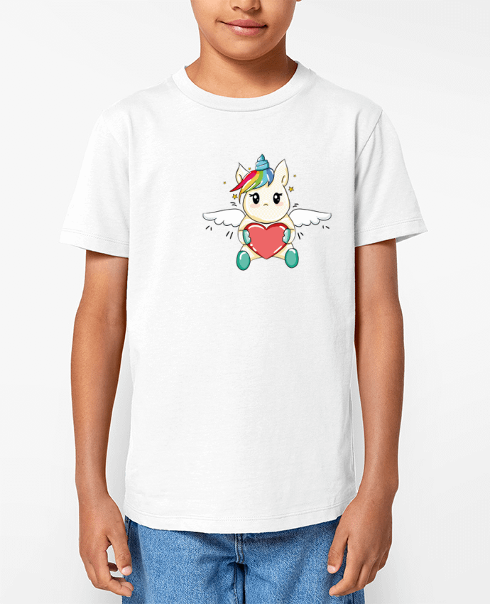T-shirt Enfant Licorne Love Par 