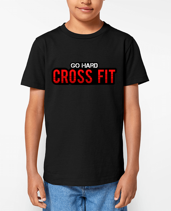 T-shirt Enfant Go Hard ! Crossfit Par tunetoo