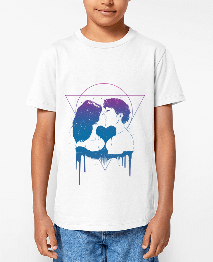 T-shirt Enfant Cosmic love II Par Balàzs Solti