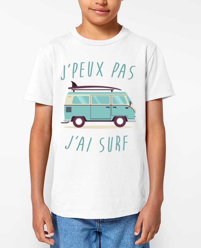 T-shirt Enfant Je peux pas j'ai surf Par FRENCHUP-MAYO