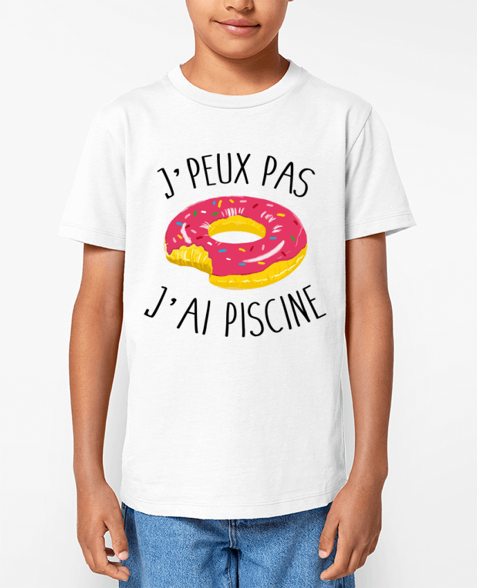 T-shirt Enfant Je peux pas j'ai piscine Par FRENCHUP-MAYO