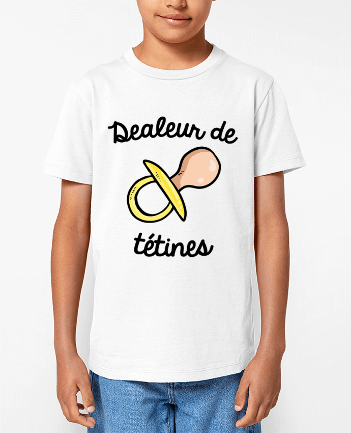 T-shirt Enfant Dealeur de tétines Par FRENCHUP-MAYO