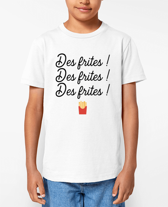 T-shirt Enfant Des frites ! Par Original t-shirt