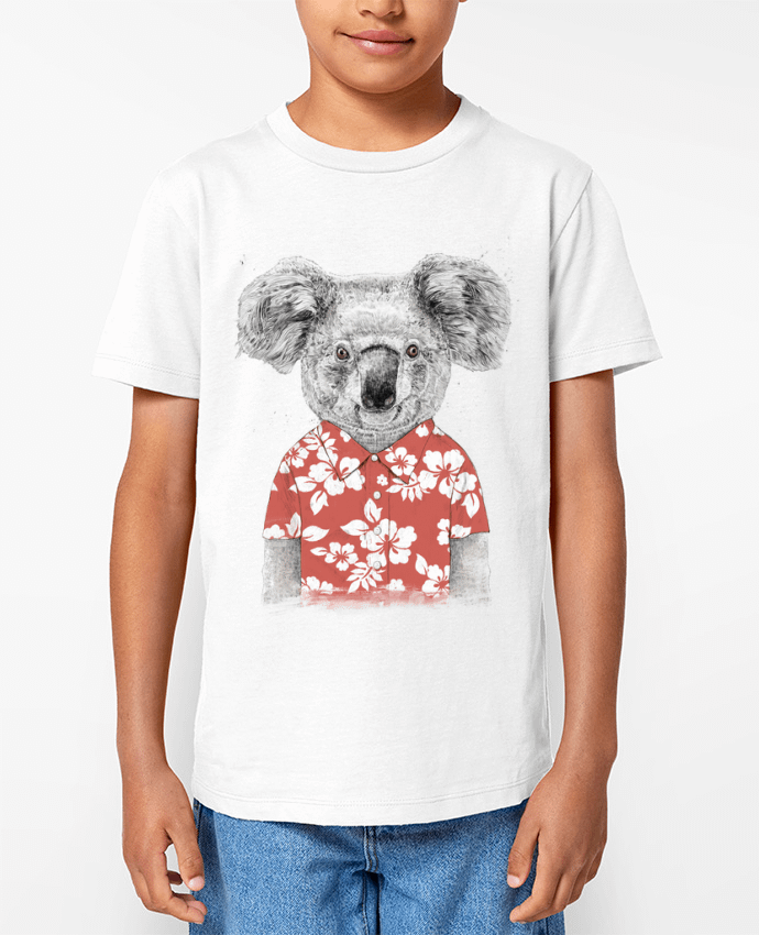 T-shirt Enfant Summer koala Par Balàzs Solti