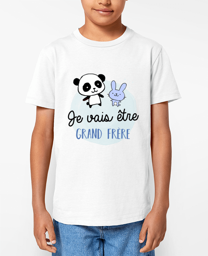 T-shirt Enfant je vais être grand frère Par 