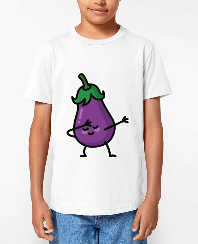 T-shirt Enfant Aubergine dab Par LaundryFactory