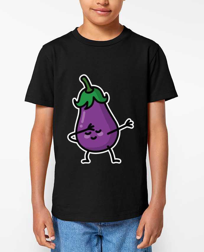 T-shirt Enfant Aubergine dab Par LaundryFactory