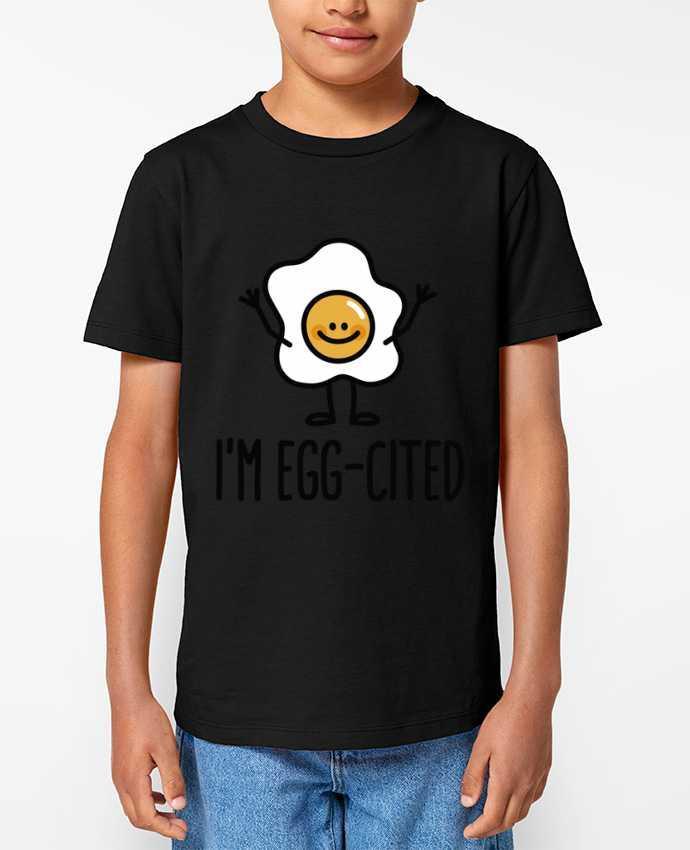 T-shirt Enfant I'm egg-cited Par LaundryFactory