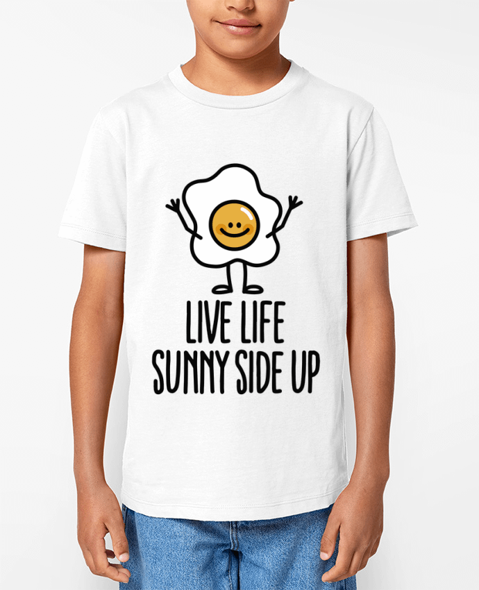 T-shirt Enfant Live life sunny side up Par LaundryFactory