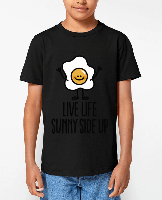 T-shirt Enfant Live life sunny side up Par LaundryFactory