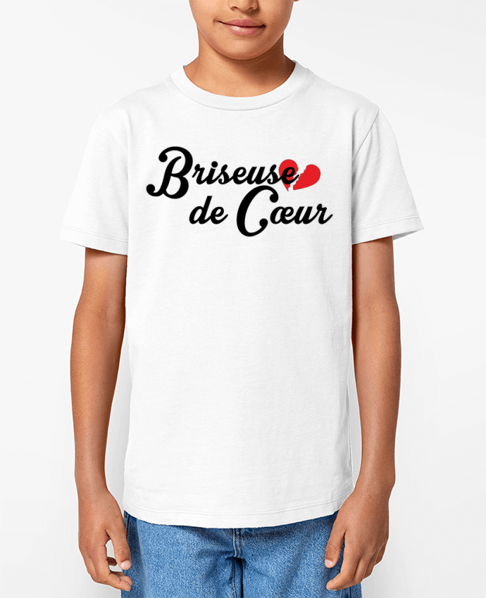 T-shirt Enfant Briseuse de cœur Par tunetoo
