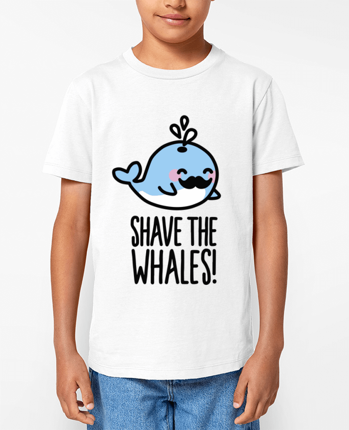 T-shirt Enfant SHAVE THE WHALES Par LaundryFactory