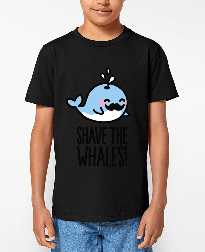 T-shirt Enfant SHAVE THE WHALES Par LaundryFactory