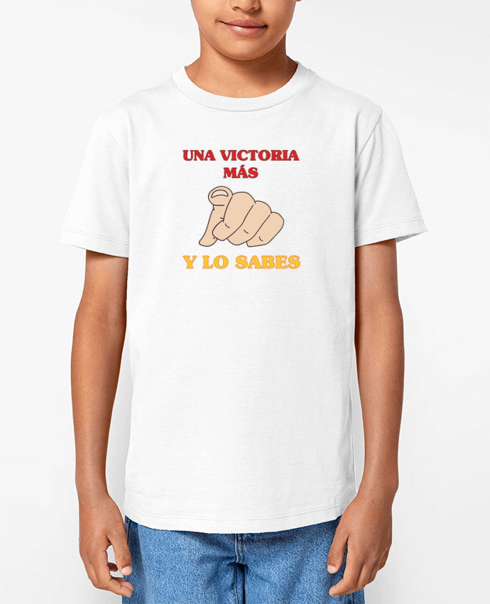 T-shirt Enfant Una victoria más y lo sabes Par tunetoo