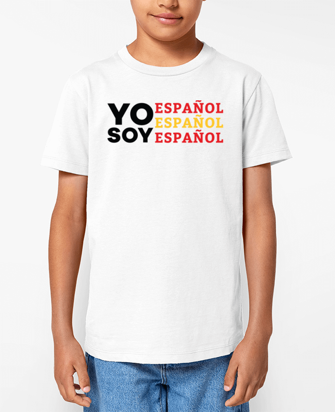 T-shirt Enfant Yo soy español español español Par tunetoo