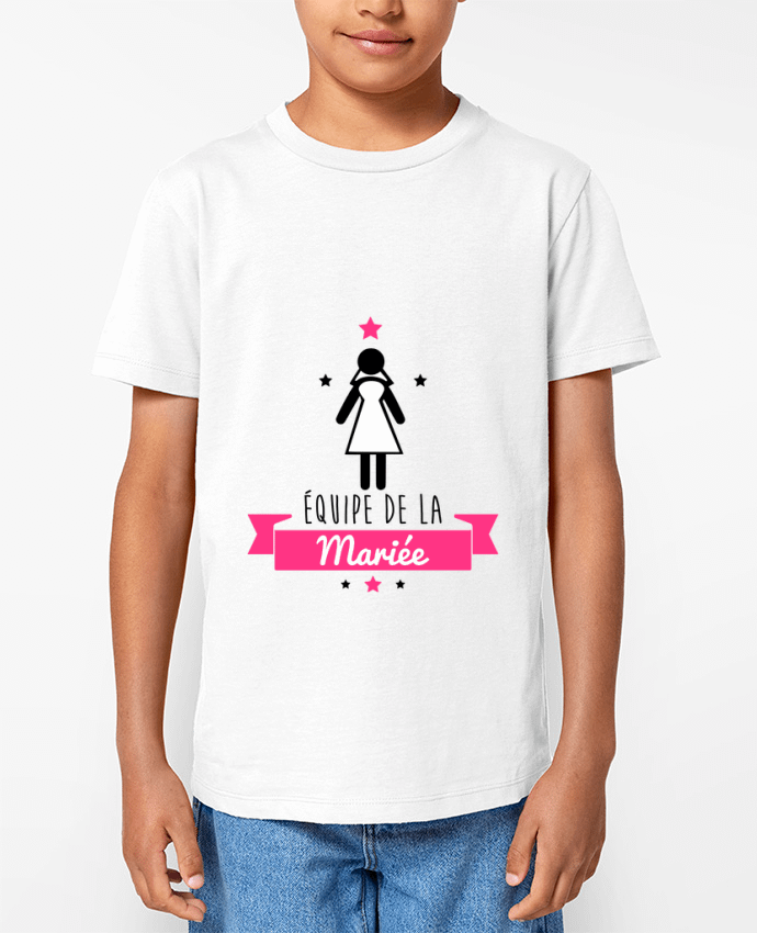 T-shirt Enfant Equipe de la mariée Par Benichan