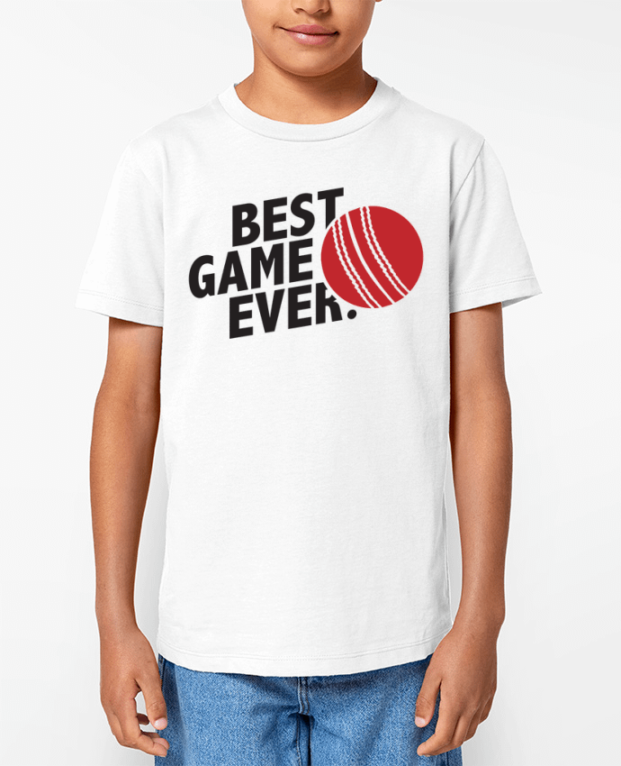 T-shirt Enfant BEST GAME EVER Cricket Par tunetoo