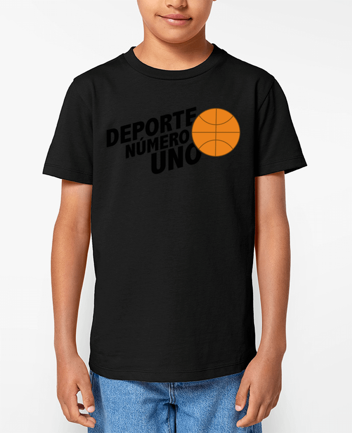 T-shirt Enfant Deporte Número Uno Basketball Par tunetoo