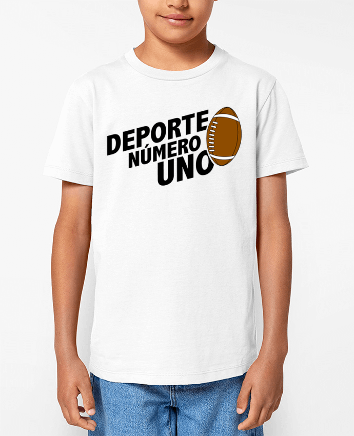 T-shirt Enfant Deporte Número Uno Rugby Par tunetoo