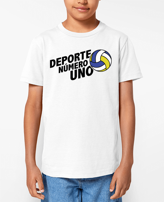T-shirt Enfant Deporte Número Uno Volleyball Par tunetoo