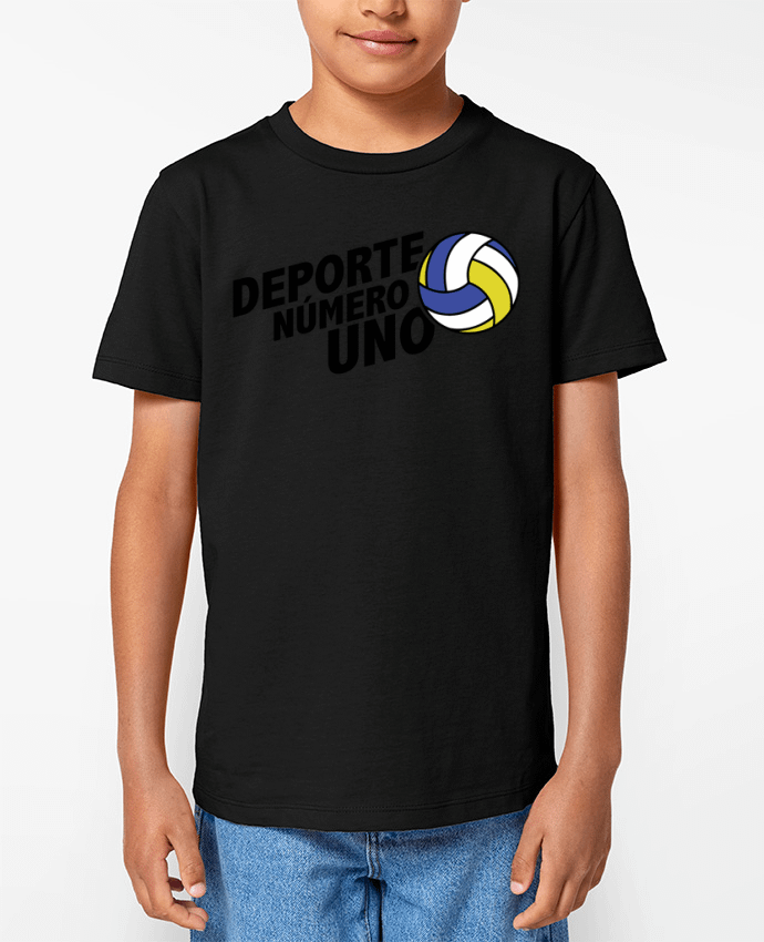 T-shirt Enfant Deporte Número Uno Volleyball Par tunetoo