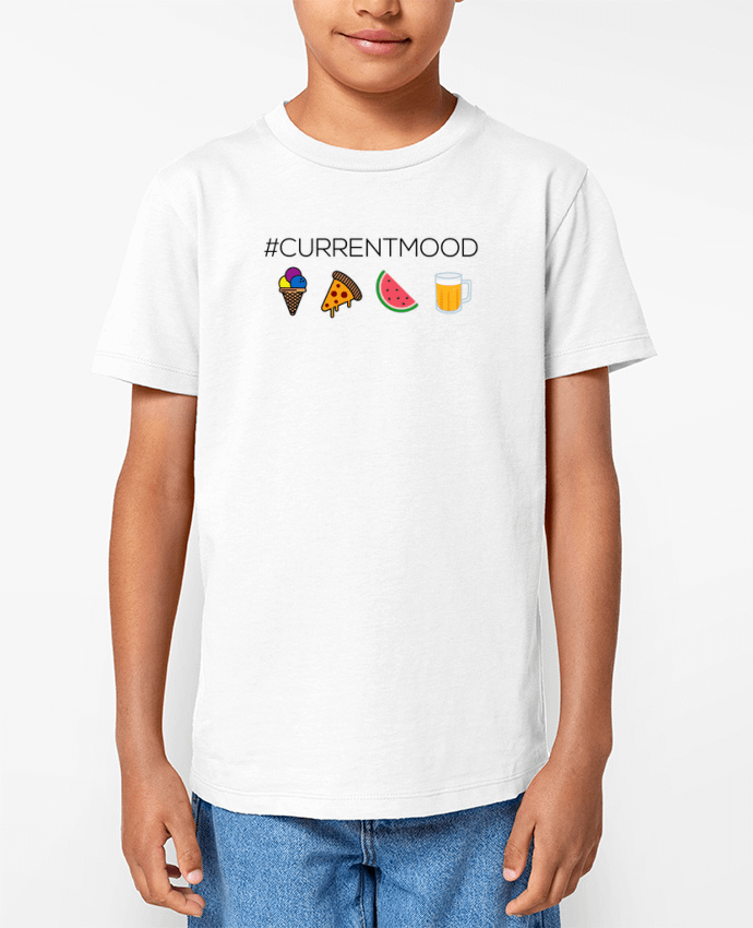 T-shirt Enfant #Currentmood Par tunetoo