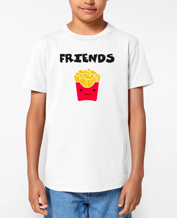 T-shirt Enfant BEST FRIENDS FRIES Par tunetoo