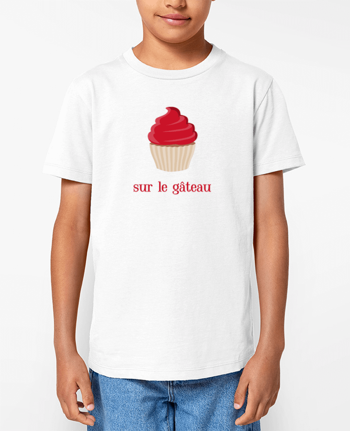 T-shirt Enfant sur le gâteau Par tunetoo