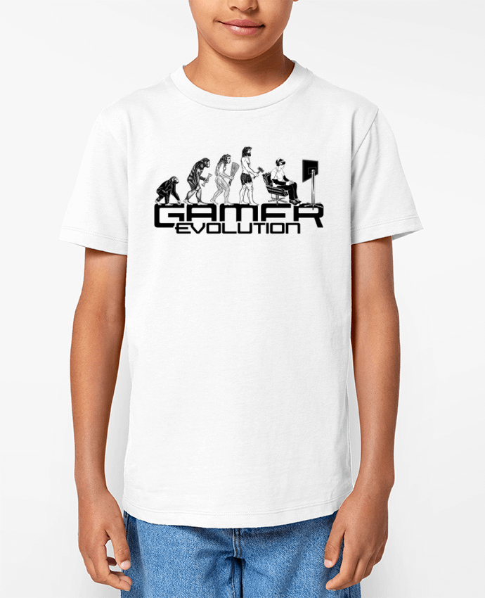 T-shirt Enfant Gamer evolution Par Original t-shirt