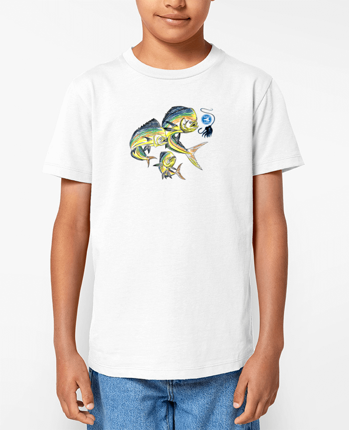 T-shirt Enfant Awesome Fish Par Original t-shirt
