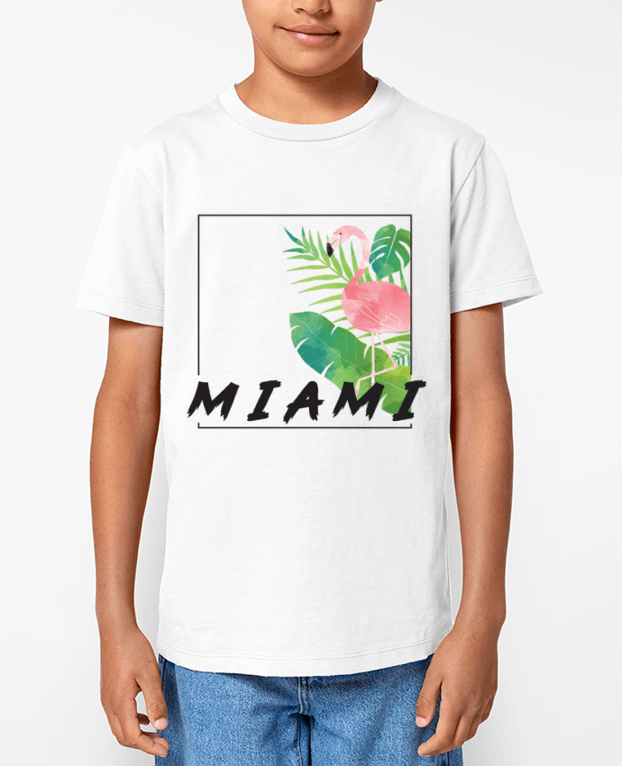 T-shirt écoresponsable enfant Miami Par KOIOS design