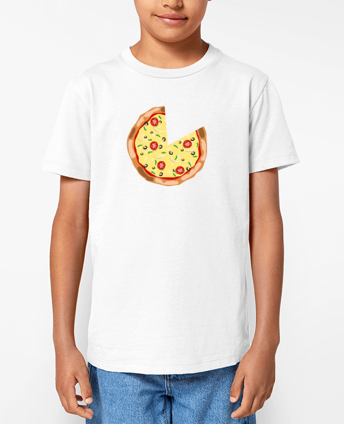 T-shirt Enfant Pizza duo Par tunetoo