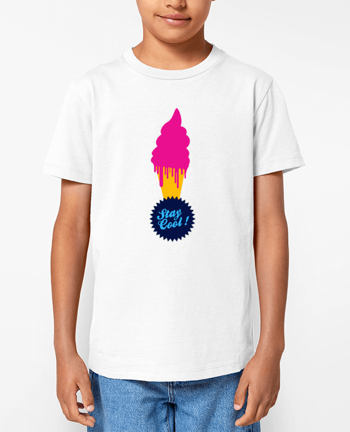 T-shirt Enfant Stay cool Ice cream Par justsayin