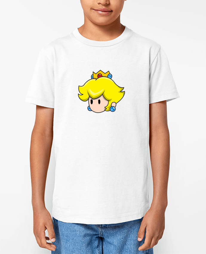 T-shirt Enfant Princesse Peach Duo Par tunetoo