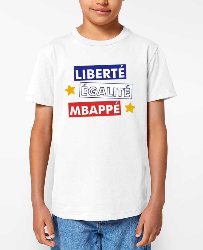 T-shirt Enfant Equipe de France MBappé Par tunetoo
