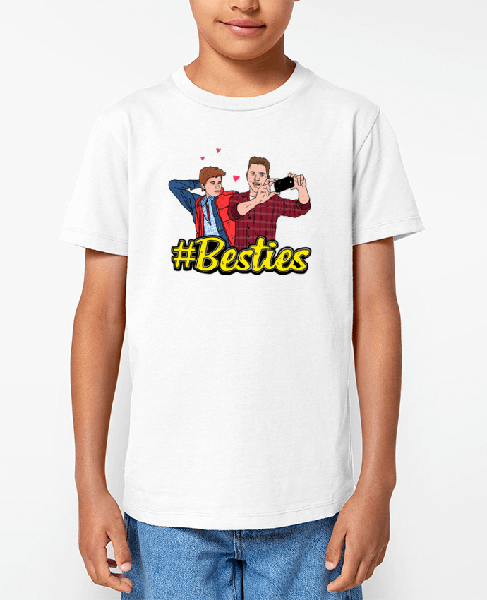 T-shirt Enfant Besties Marty McFly Par Nick cocozza