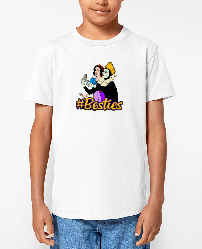 T-shirt Enfant Besties Snow White Par Nick cocozza