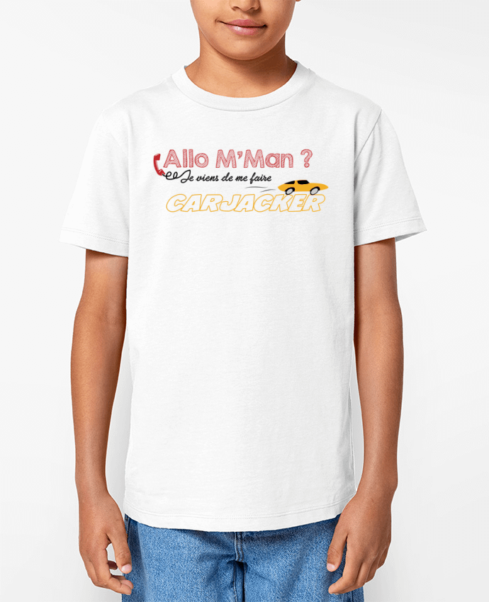 T-shirt Enfant Carjacker l'auto Citations Dikkenek Par tunetoo