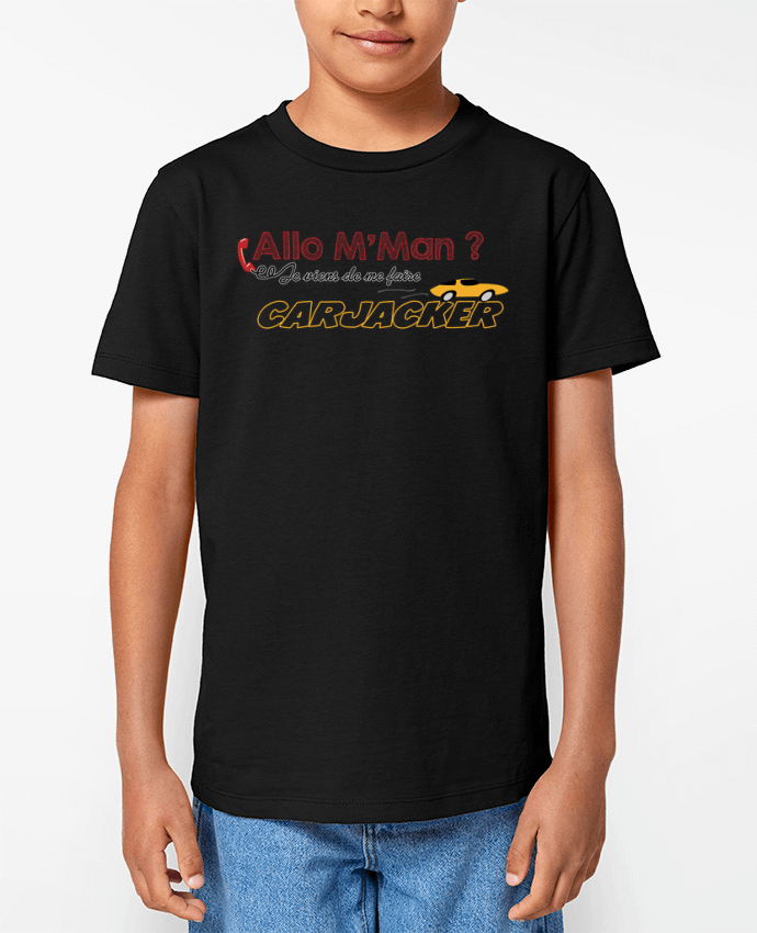 T-shirt Enfant Carjacker l'auto Citations Dikkenek Par tunetoo