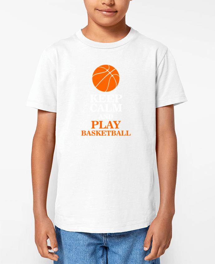 T-shirt Enfant Keep calm and play basketball Par Original t-shirt