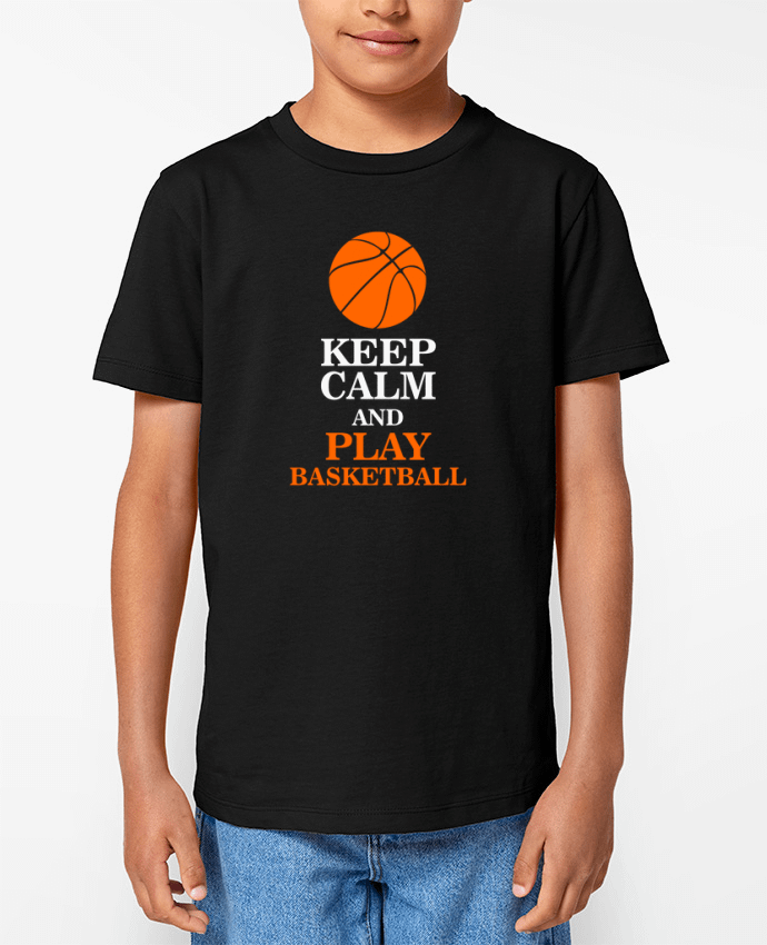 T-shirt Enfant Keep calm and play basketball Par Original t-shirt