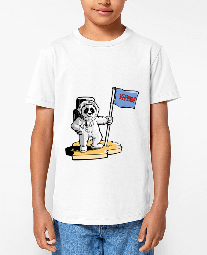 T-shirt Enfant Panda-cosmonaute Par TOMI AX