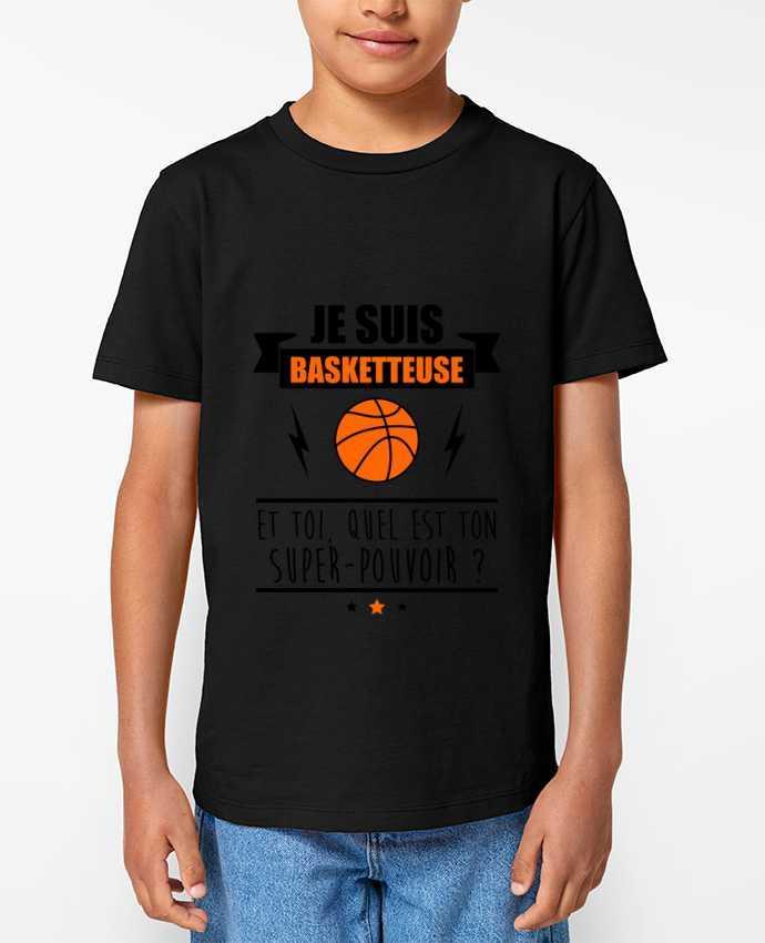 T-shirt Enfant Je suis basketteuse et toi, quel est ton super-pouvoir ? Par Benichan