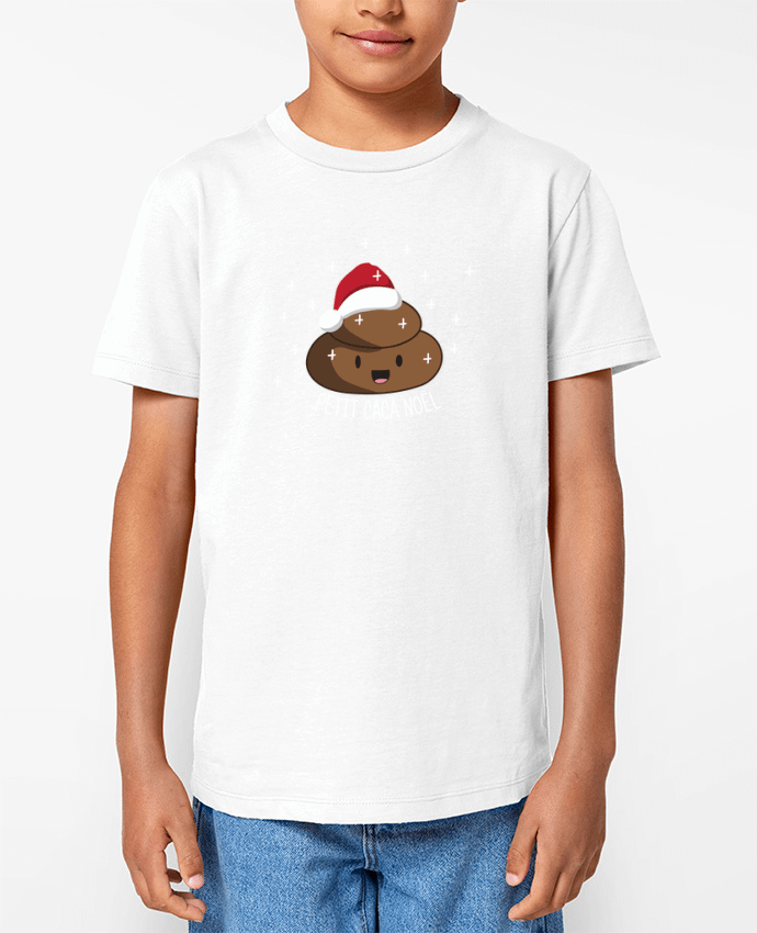 T-shirt Enfant Petit caca noël Par tunetoo