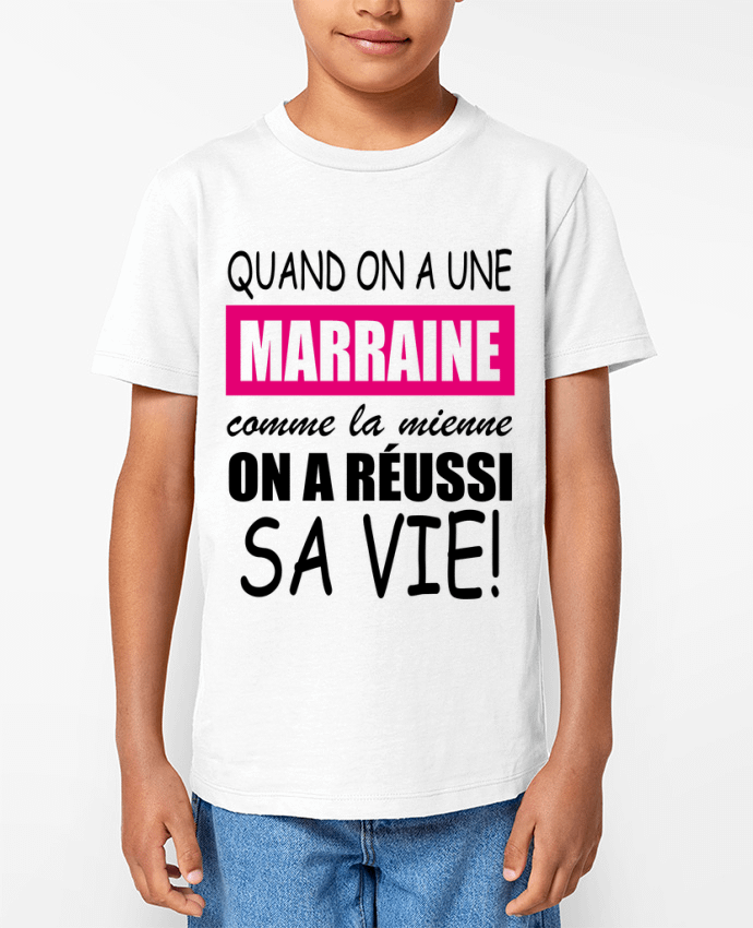 T-shirt Enfant quand on a une marraine comme la mienne Par Milie